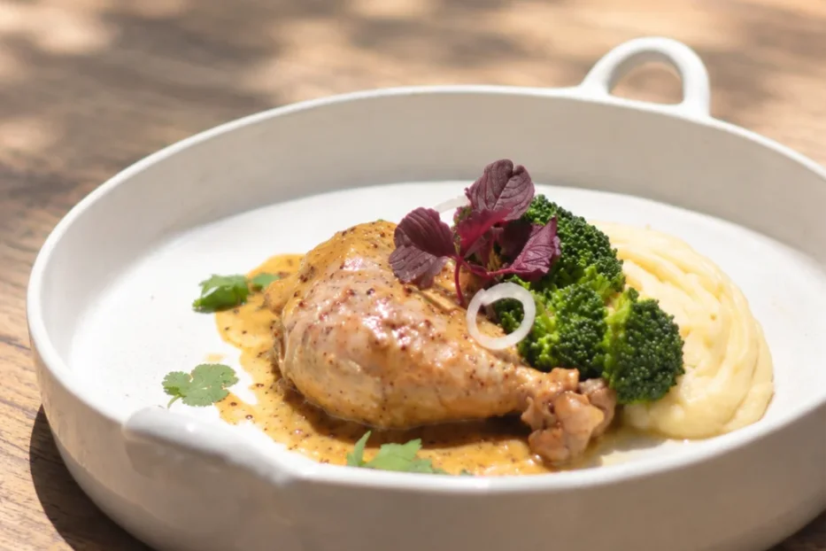 Poulet Fermier a la Moutarde
