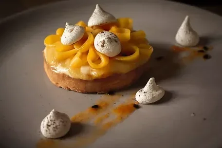 Tarte à la mangue
