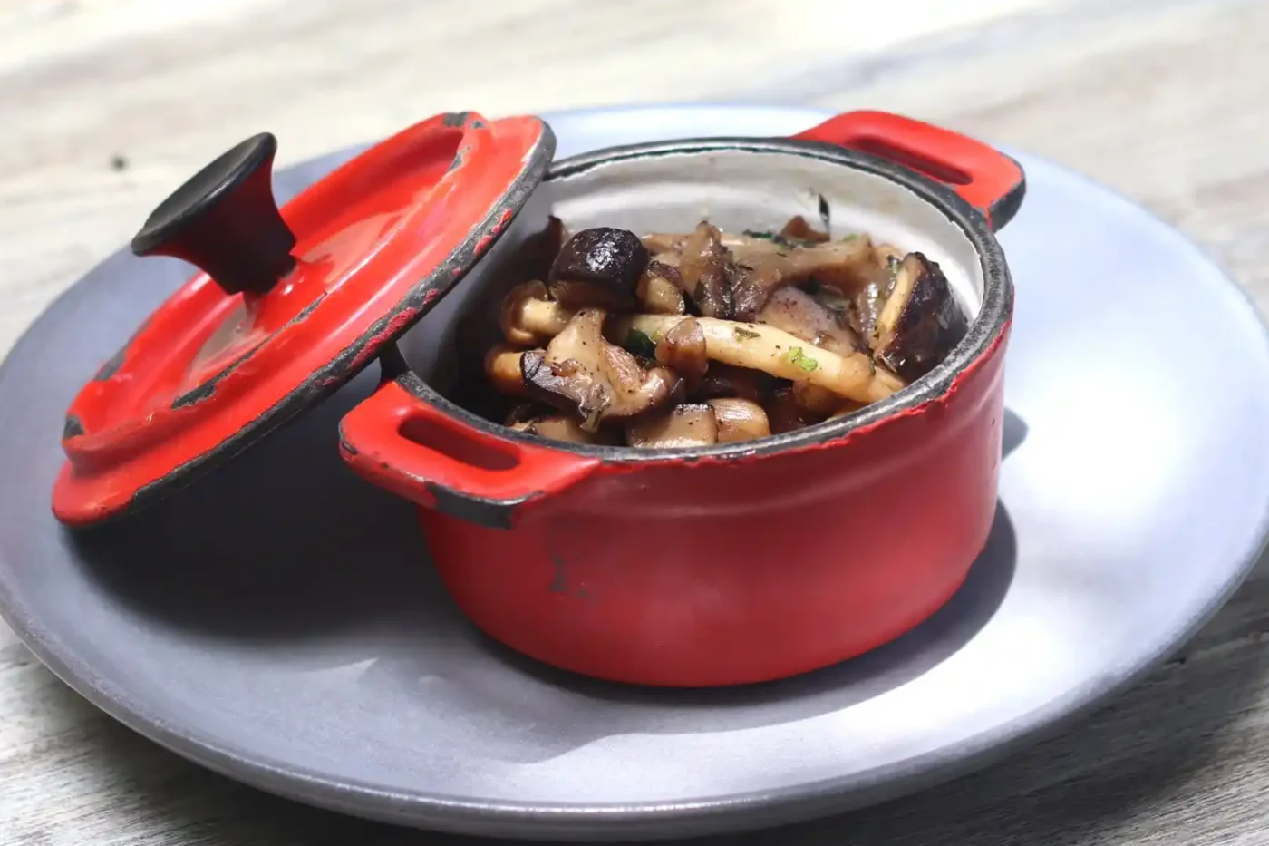 Champignons Rôtis au Beurre