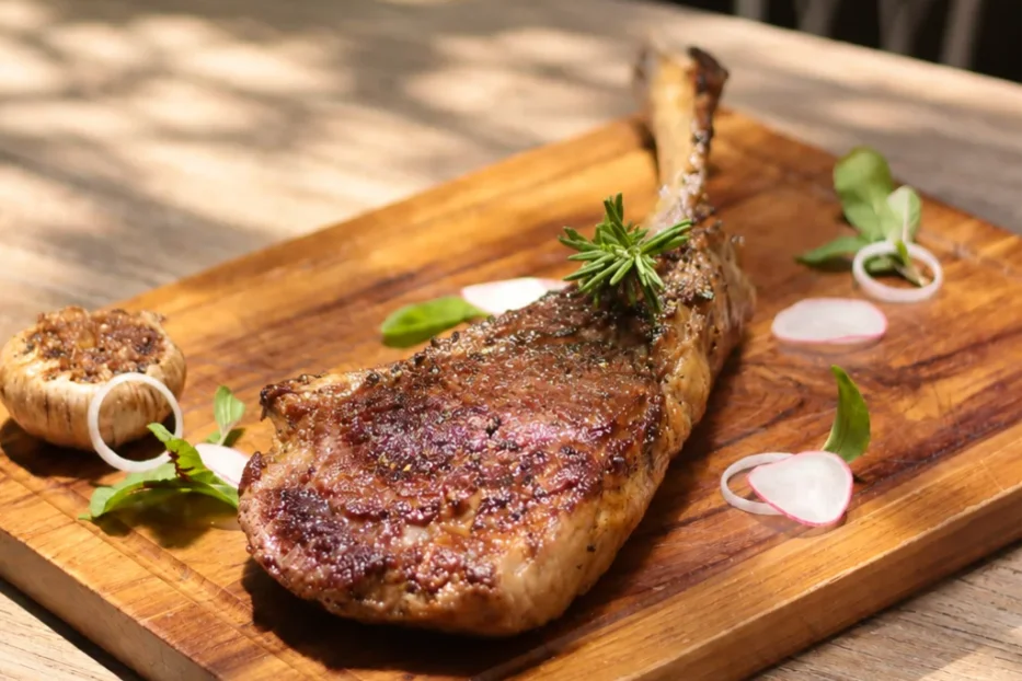 Tomahawk de boeuf Angus Australien