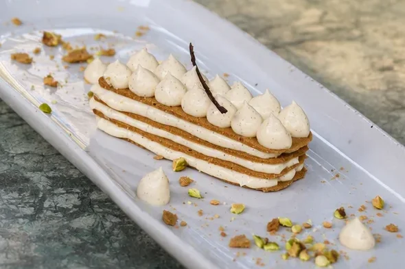 Millefeuille a la Vanille